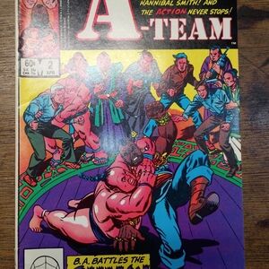 Marvel A-Team Comic Issue 2 with Vibrant Colors